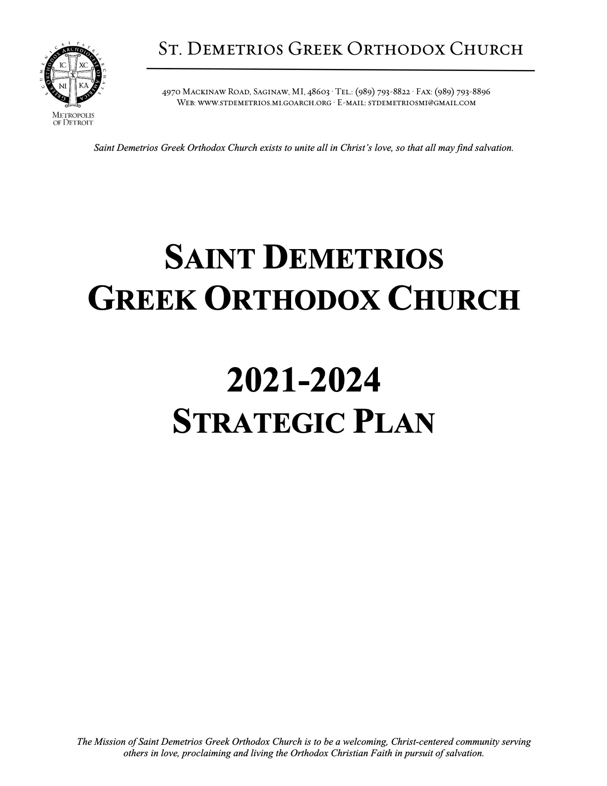 Strategic Plan Book